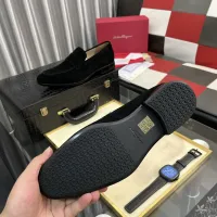 Cheap Salvatore Ferragamo Leather Shoes For Men #1392086 Replica Wholesale [$108.00 USD] [ITEM#1392086] on Replica Salvatore Ferragamo Leather Shoes