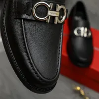Cheap Salvatore Ferragamo Leather Shoes For Men #1392087 Replica Wholesale [$85.00 USD] [ITEM#1392087] on Replica Salvatore Ferragamo Leather Shoes
