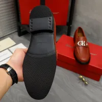 Cheap Salvatore Ferragamo Leather Shoes For Men #1392088 Replica Wholesale [$85.00 USD] [ITEM#1392088] on Replica Salvatore Ferragamo Leather Shoes
