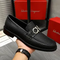 Cheap Salvatore Ferragamo Leather Shoes For Men #1392089 Replica Wholesale [$85.00 USD] [ITEM#1392089] on Replica Salvatore Ferragamo Leather Shoes
