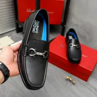 Cheap Salvatore Ferragamo Leather Shoes For Men #1392090 Replica Wholesale [$92.00 USD] [ITEM#1392090] on Replica Salvatore Ferragamo Leather Shoes