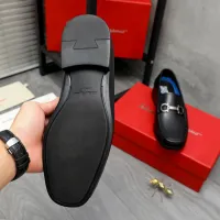 Cheap Salvatore Ferragamo Leather Shoes For Men #1392090 Replica Wholesale [$92.00 USD] [ITEM#1392090] on Replica Salvatore Ferragamo Leather Shoes