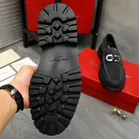 Cheap Salvatore Ferragamo Leather Shoes For Men #1392098 Replica Wholesale [$112.00 USD] [ITEM#1392098] on Replica Salvatore Ferragamo Leather Shoes