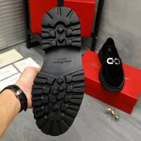 Cheap Salvatore Ferragamo Leather Shoes For Men #1392100 Replica Wholesale [$112.00 USD] [ITEM#1392100] on Replica Salvatore Ferragamo Leather Shoes