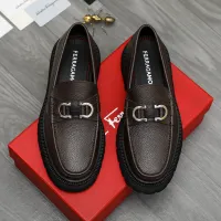 Cheap Salvatore Ferragamo Leather Shoes For Men #1392102 Replica Wholesale [$112.00 USD] [ITEM#1392102] on Replica Salvatore Ferragamo Leather Shoes