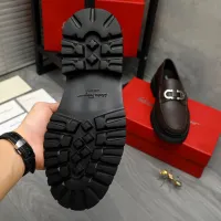 Cheap Salvatore Ferragamo Leather Shoes For Men #1392102 Replica Wholesale [$112.00 USD] [ITEM#1392102] on Replica Salvatore Ferragamo Leather Shoes