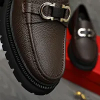 Cheap Salvatore Ferragamo Leather Shoes For Men #1392102 Replica Wholesale [$112.00 USD] [ITEM#1392102] on Replica Salvatore Ferragamo Leather Shoes