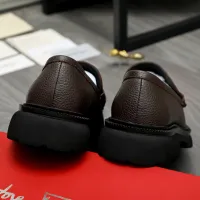 Cheap Salvatore Ferragamo Leather Shoes For Men #1392102 Replica Wholesale [$112.00 USD] [ITEM#1392102] on Replica Salvatore Ferragamo Leather Shoes