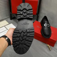 Cheap Salvatore Ferragamo Leather Shoes For Men #1392104 Replica Wholesale [$112.00 USD] [ITEM#1392104] on Replica Salvatore Ferragamo Leather Shoes