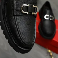 Cheap Salvatore Ferragamo Leather Shoes For Men #1392104 Replica Wholesale [$112.00 USD] [ITEM#1392104] on Replica Salvatore Ferragamo Leather Shoes
