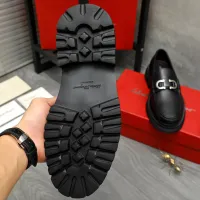 Cheap Salvatore Ferragamo Leather Shoes For Men #1392105 Replica Wholesale [$112.00 USD] [ITEM#1392105] on Replica Salvatore Ferragamo Leather Shoes