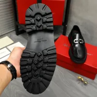 Cheap Salvatore Ferragamo Leather Shoes For Men #1392109 Replica Wholesale [$112.00 USD] [ITEM#1392109] on Replica Salvatore Ferragamo Leather Shoes