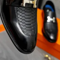 Cheap Hermes Leather Shoes For Men #1392117 Replica Wholesale [$92.00 USD] [ITEM#1392117] on Replica Hermes Leather Shoes