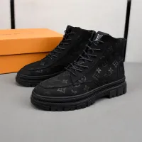 Cheap Louis Vuitton Boots For Men #1392151 Replica Wholesale [$96.00 USD] [ITEM#1392151] on Replica Louis Vuitton Boots