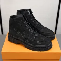 Cheap Louis Vuitton Boots For Men #1392151 Replica Wholesale [$96.00 USD] [ITEM#1392151] on Replica Louis Vuitton Boots