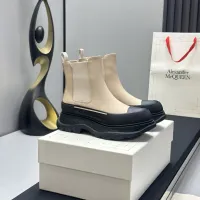 Cheap Alexander McQueen Boots For Women #1392212 Replica Wholesale [$128.00 USD] [ITEM#1392212] on Replica Alexander McQueen Boots