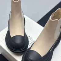 Cheap Alexander McQueen Boots For Women #1392212 Replica Wholesale [$128.00 USD] [ITEM#1392212] on Replica Alexander McQueen Boots