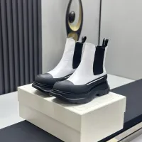 Cheap Alexander McQueen Boots For Men #1392213 Replica Wholesale [$128.00 USD] [ITEM#1392213] on Replica Alexander McQueen Boots