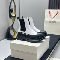 Cheap Alexander McQueen Boots For Men #1392213 Replica Wholesale [$128.00 USD] [ITEM#1392213] on Replica Alexander McQueen Boots