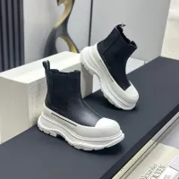 Cheap Alexander McQueen Boots For Men #1392215 Replica Wholesale [$128.00 USD] [ITEM#1392215] on Replica Alexander McQueen Boots