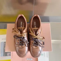 Cheap MIU MIU Casual Shoes For Women #1392232 Replica Wholesale [$125.00 USD] [ITEM#1392232] on Replica MIU MIU Casual Shoes