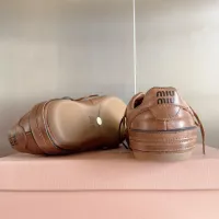 Cheap MIU MIU Casual Shoes For Women #1392232 Replica Wholesale [$125.00 USD] [ITEM#1392232] on Replica MIU MIU Casual Shoes