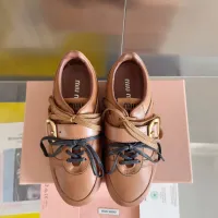 Cheap MIU MIU Casual Shoes For Women #1392237 Replica Wholesale [$125.00 USD] [ITEM#1392237] on Replica MIU MIU Casual Shoes