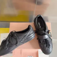 Cheap MIU MIU Casual Shoes For Women #1392238 Replica Wholesale [$125.00 USD] [ITEM#1392238] on Replica MIU MIU Casual Shoes