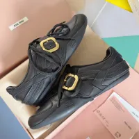 Cheap MIU MIU Casual Shoes For Women #1392238 Replica Wholesale [$125.00 USD] [ITEM#1392238] on Replica MIU MIU Casual Shoes