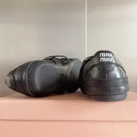 Cheap MIU MIU Casual Shoes For Women #1392238 Replica Wholesale [$125.00 USD] [ITEM#1392238] on Replica MIU MIU Casual Shoes