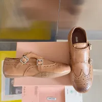 Cheap MIU MIU Casual Shoes For Women #1392239 Replica Wholesale [$125.00 USD] [ITEM#1392239] on Replica MIU MIU Casual Shoes