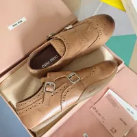 Cheap MIU MIU Casual Shoes For Women #1392239 Replica Wholesale [$125.00 USD] [ITEM#1392239] on Replica MIU MIU Casual Shoes