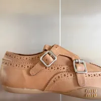 Cheap MIU MIU Casual Shoes For Women #1392239 Replica Wholesale [$125.00 USD] [ITEM#1392239] on Replica MIU MIU Casual Shoes