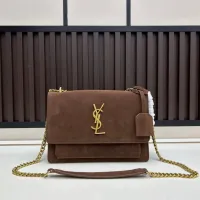 Cheap Yves Saint Laurent YSL AAA Quality Messenger Bags For Women #1392291 Replica Wholesale [$85.00 USD] [ITEM#1392291] on Replica Yves Saint Laurent YSL AAA Quality Messenger Bags