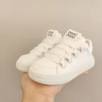 Cheap MIU MIU Kids' Shoes For Kids #1392296 Replica Wholesale [$68.00 USD] [ITEM#1392296] on Replica MIU MIU Kids' Shoes