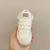 Cheap MIU MIU Kids' Shoes For Kids #1392296 Replica Wholesale [$68.00 USD] [ITEM#1392296] on Replica MIU MIU Kids' Shoes