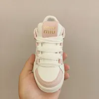 Cheap MIU MIU Kids' Shoes For Kids #1392298 Replica Wholesale [$68.00 USD] [ITEM#1392298] on Replica MIU MIU Kids' Shoes
