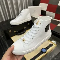 Cheap Versace High Tops Shoes For Men #1392488 Replica Wholesale [$80.00 USD] [ITEM#1392488] on Replica Versace High Tops Shoes