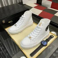 Cheap Versace High Tops Shoes For Men #1392488 Replica Wholesale [$80.00 USD] [ITEM#1392488] on Replica Versace High Tops Shoes