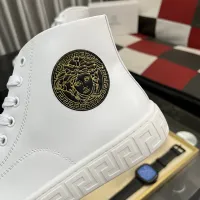 Cheap Versace High Tops Shoes For Men #1392488 Replica Wholesale [$80.00 USD] [ITEM#1392488] on Replica Versace High Tops Shoes