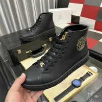 Cheap Versace High Tops Shoes For Men #1392489 Replica Wholesale [$80.00 USD] [ITEM#1392489] on Replica Versace High Tops Shoes