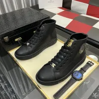 Cheap Versace High Tops Shoes For Men #1392489 Replica Wholesale [$80.00 USD] [ITEM#1392489] on Replica Versace High Tops Shoes