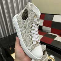 Cheap Versace High Tops Shoes For Men #1392490 Replica Wholesale [$80.00 USD] [ITEM#1392490] on Replica Versace High Tops Shoes
