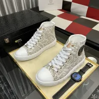 Cheap Versace High Tops Shoes For Men #1392490 Replica Wholesale [$80.00 USD] [ITEM#1392490] on Replica Versace High Tops Shoes