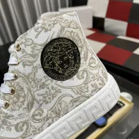 Cheap Versace High Tops Shoes For Men #1392490 Replica Wholesale [$80.00 USD] [ITEM#1392490] on Replica Versace High Tops Shoes