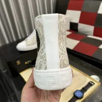 Cheap Versace High Tops Shoes For Men #1392490 Replica Wholesale [$80.00 USD] [ITEM#1392490] on Replica Versace High Tops Shoes