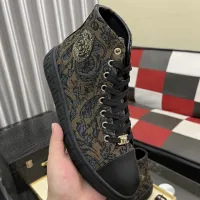 Cheap Versace High Tops Shoes For Men #1392492 Replica Wholesale [$80.00 USD] [ITEM#1392492] on Replica Versace High Tops Shoes