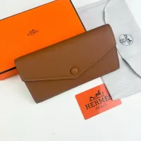 Cheap Hermes Long Wallet #1392495 Replica Wholesale [$48.00 USD] [ITEM#1392495] on Replica Hermes Wallet