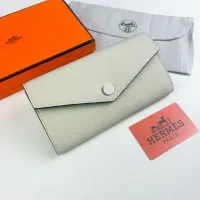 Cheap Hermes Long Wallet #1392500 Replica Wholesale [$48.00 USD] [ITEM#1392500] on Replica Hermes Wallet