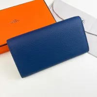 Cheap Hermes Long Wallet #1392505 Replica Wholesale [$48.00 USD] [ITEM#1392505] on Replica Hermes Wallet